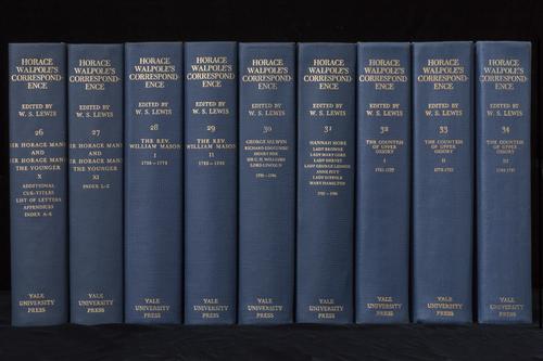 volumes ffrom Yale's edition of HW correspondence